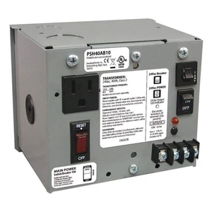 FUNCTIONAL DEVICES INC / RIB PSH40AB10 Cls 2 Trnsfrmr,40VA,Enclosed,Wall 23NT01 - Picture 1 of 1