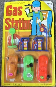 Vintage Gas Station Toy New - Picture 1 of 3