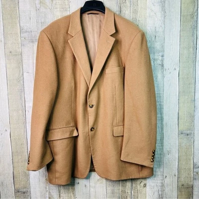 Chaqueta forrada T. Harris London tostada/marrón con 3 bolsillos interiores 2 bolsillos exteriores 44R Foto 1 de 4