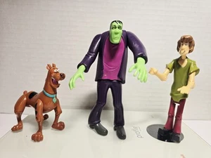 Cartoon Network Scooby Doo, Shaggy And Monster Frankenstein Articulated Figure - Picture 1 of 7