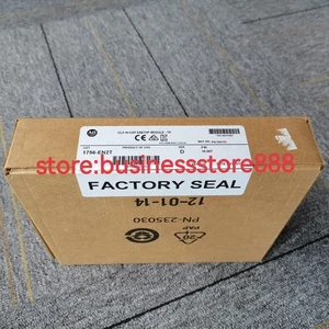 New Factory Sealed Allen Bradley 1756-EN2T SER D ControlLogix EtherNet/IP Module - Picture 1 of 4