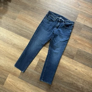 Bonobos Jeans Men 33x30 Blue Dark Wash Tailored Fit Denim Business Casual - Picture 1 of 9