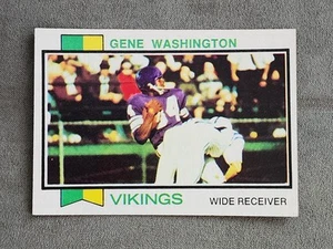 1973 Topps #359 Gene Washington - Set Break - Minnesota Vikings - Foto 1 di 2
