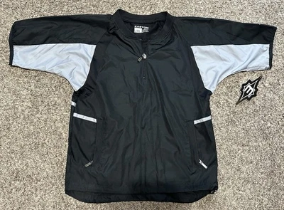 Chaqueta Easton Baseball Warm Up Jage Talla YL/XL Negra/Gris Nueva Con Etiquetas  Foto 1 de 4