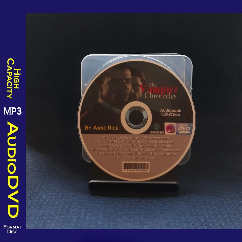 The VAMPIRE CHRONICLES Series By Anne Rice - 15 MP3 Audiobook Collection Foto 1 de 1