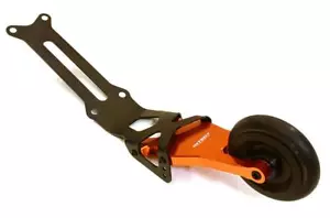 Billet Machined Wheelie Bar Kit for Traxxas X-Maxx 4X4 - Orange - Picture 1 of 1