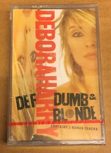 DEBORAH HARRY - DEF DUMB & BLONDE (1989) SEALED CASSETTE MADE IN TURKEY - Picture 1 of 2
