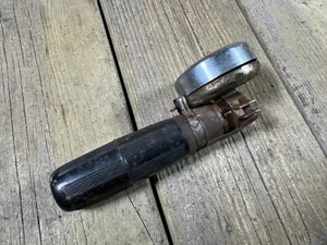 Campanello impugnatura campanello bici d'epoca vintage per manubrio twist grip bell funziona - Foto 1 di 10