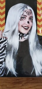 Woman's Long Bangs Wig Halloween Costume Cosplay grey Long - Picture 1 of 7