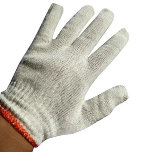 Work Gloves Durable's Cotton Protect Hand Gloves - Picture 1 of 7