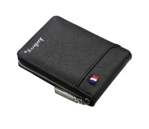 Geldbörse Portemonaie Geldbeutel Reißverschluss Multifunktion Zipper Brieftasche - Bild 1 von 7