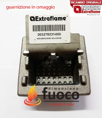 BRACIERE CROGIOLO NORDICA EXTRAFLAME PER SOUVENIR ANNABELLA ILENIA - 003278231