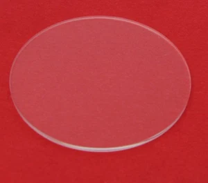 3.25" Diameter Clear Laser Cut Acrylic Circles 1/8" thick - Picture 1 of 2