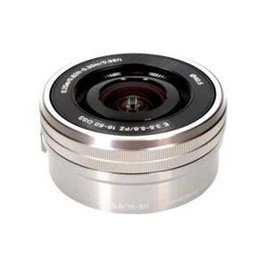 Sony E PZ 16-50mm f/3.5-5.6 OSS Lens for Sony E-Mount Cameras Wide Angle silver - Picture 1 of 9