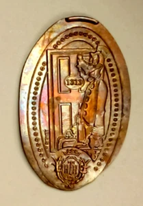 BELLHOP GOOFY Pressed Penny ~ WDW16021 Hollywood Tower Hotel - Picture 1 of 1
