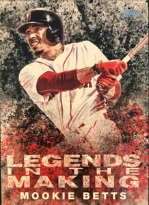 MOOKIE BETTS - 2018 Topps LEGENDS IN THE MAKING BLACK #LTM-MB - BOSTON RED SOX - Foto 1 di 2
