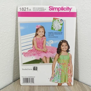 Sewing Pattern Dress Underskirt Child's Create it Yourself UNCUT Simplicity 1821 - Picture 1 of 3