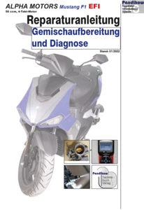 Reparaturanleitung RIS Alpha Motors Mustang FI 50, EFI Gemischaufbereitung + Dia - Bild 1 von 5