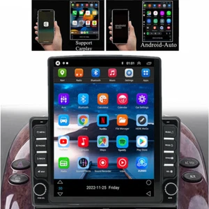 For 2004-2010 Toyota Sienna Carplay Stereo Radio GPS Nav 9.7" Vertical Head Unit - Foto 1 di 24