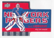 HENRIK LUNDQVIST Die Cut Card | 2015/16 Upper Deck Tim Horton's | TH-8 RANGERS