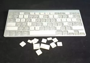 Apple Wireless Bluetooth A1255/A1314 Tastatur - Ersatz - NUR EINZELNE SCHLÜSSEL - Bild 1 von 3