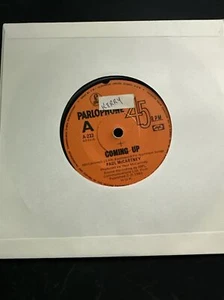 PAUL McCARTNEY Coming Up / Coming Up (Live) / Lunch box 7" Vinyl 1980 - Picture 1 of 4