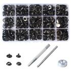 70 Sets 15Mm 5/8" Heavy Duty Snap Fasteners Kit, Metal Snaps For Leather Craf...