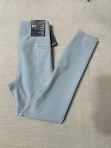 NWT Women's Under Armour High Rise Compression Ankle Leggings Size XS Light Blue - Picture 1 of 7