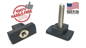 Drop-in T-Nut Stud Mount Gladiator Gearwall Geartrack Carbon Composite 5/16-18 - Picture 1 of 8