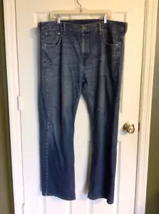 Levi's 569 Denim Jeans Men's W36 L32 100% Cotton Medium Wash Denim Casual Pants - Picture 1 of 9