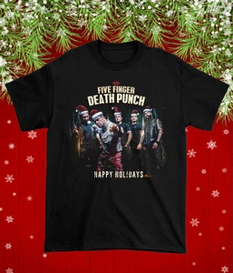 Rare Five Finger Death Punch Ugly Christmas Shirt S-234XL Shirt Geschenk Familie C406 - Bild 1 von 3