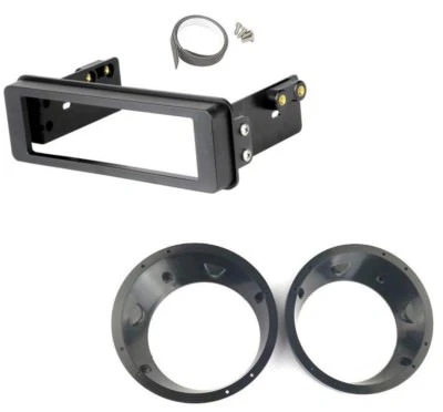 Harley Davidson Fairing Mount Stereo Dash Kit and Speaker Adapters 1996-2012 Co - Image 1 of 4