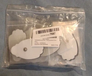 Tens Unit Muscle Stimulator Self Stick Replacement Electrodes Pads Snap On 3.5mm - Picture 1 of 2