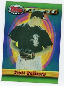 1994 Topps Finest Scott Ruffcorn Refractor #440 White Sox