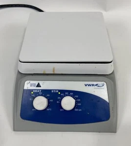 VWR 12365-382 7×7" Ceramic Lab Hotplate Stirrer 500°C 1600RPM - Picture 1 of 9