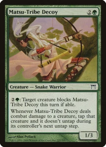 4 Matsu-Tribe Decoy x4 4x - NM/LP - Champions of Kamigawa SPARROW MAGIC - Picture 1 of 1