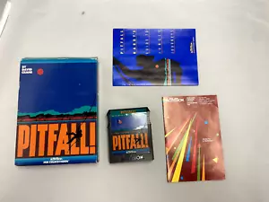 1983 Activision Colecovision Game Cartridge Pitfall! Complete Box & Manual - Picture 1 of 18