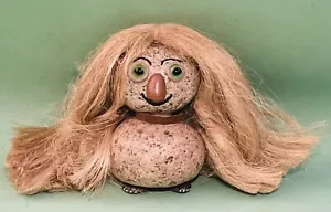 Vintage Tejna Stein Troll aus Bornholm Dänemark mit Sticker, sehr Sammlerstück selten - Bild 1 von 4