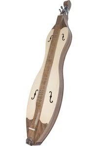 Grace Mountain Dulcimer 4-String Vaulted Fretboard Spruce F-Holes - Walnut - Picture 1 of 6