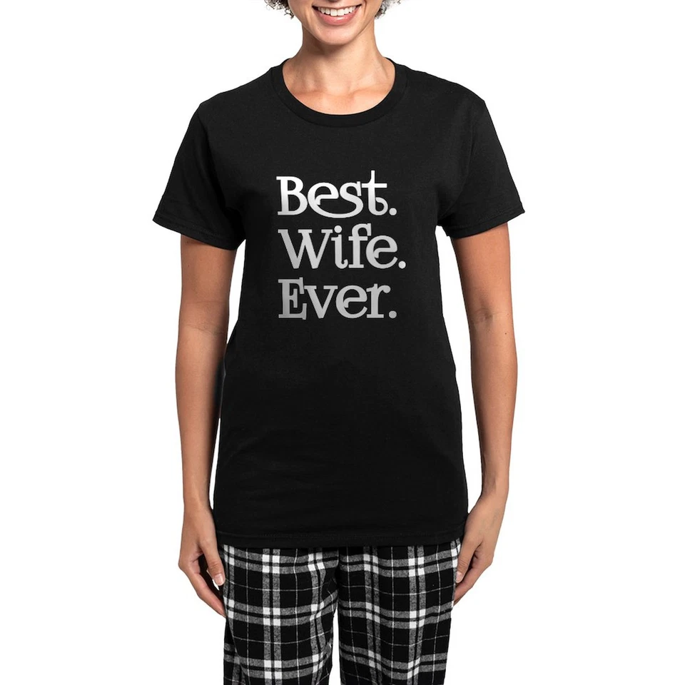 CaféPress Best Wife Ever Pijama Mujer Oscuro Novedad Pijama Set (1322672155) Foto 1 de 4