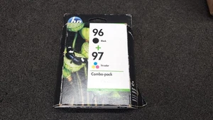 HP 96 / HP 97 Black & Color Ink Cartridges C9353FN OEM Sealed Box Exp.JAN 2013 - Picture 1 of 4