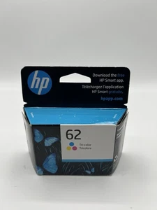 HP Original 62 Tricolor Tintenpatrone mit Standardkapazität - werkseitig versiegelt 05/2025 Ablaufdatum - Bild 1 von 2
