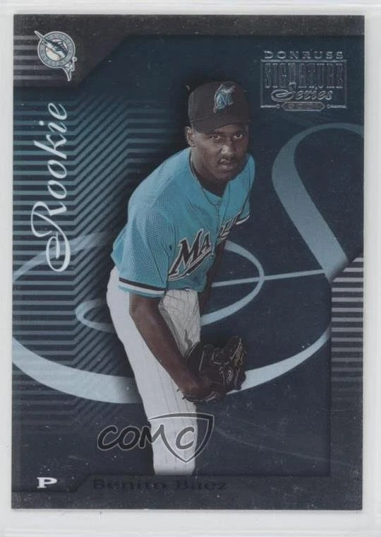 2001 Donruss Signature Series Rookie /800 Benito Baez #169 Rookie RC - Image 1 of 2