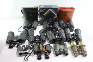 Assorted Vintage Binoculars of Various Brands and Magnifications Job Lot - Picture 1 of 8