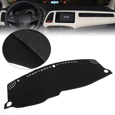 Alfombrilla de tablero negra cubierta de tablero para Honda HR-V HRV 2016-2019 2017 LHD Foto 1 de 4