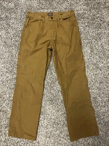 Schmidt Workwear Canvas Flanell gefüttert Zimmermann Arbeitshose Größe 34x32 - Bild 1 von 11