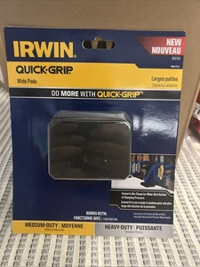 Irwin Quick Grip Clamp Replacement Wide Pads Medium Heavy Duty 2 Pack 1964753 - Picture 1 of 8