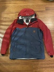 Oakley Pro Rider Series Snowboard Ski Jacket Thinsulate Mens XL Westend Red - Picture 1 of 6