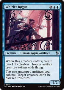 Whirler Rogue 0085 MTG Commander: Aetherdrift Uncommon NP - Picture 1 of 1