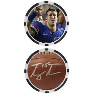 Tim Tebow Florida College Football Hall of Fame Chip - SIGNED - Picture 1 of 2